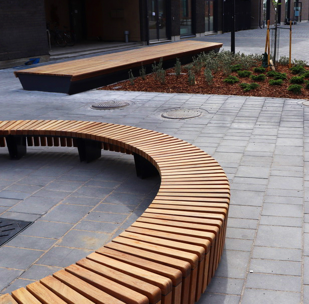 Herttuankulman vihertyöt, viherinfrastruktuuri