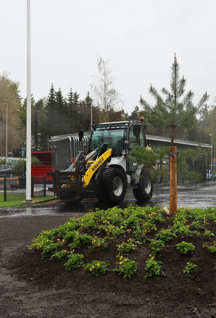Entti VS Viherrakentaminen Kairiskulman päiväkoti kramer