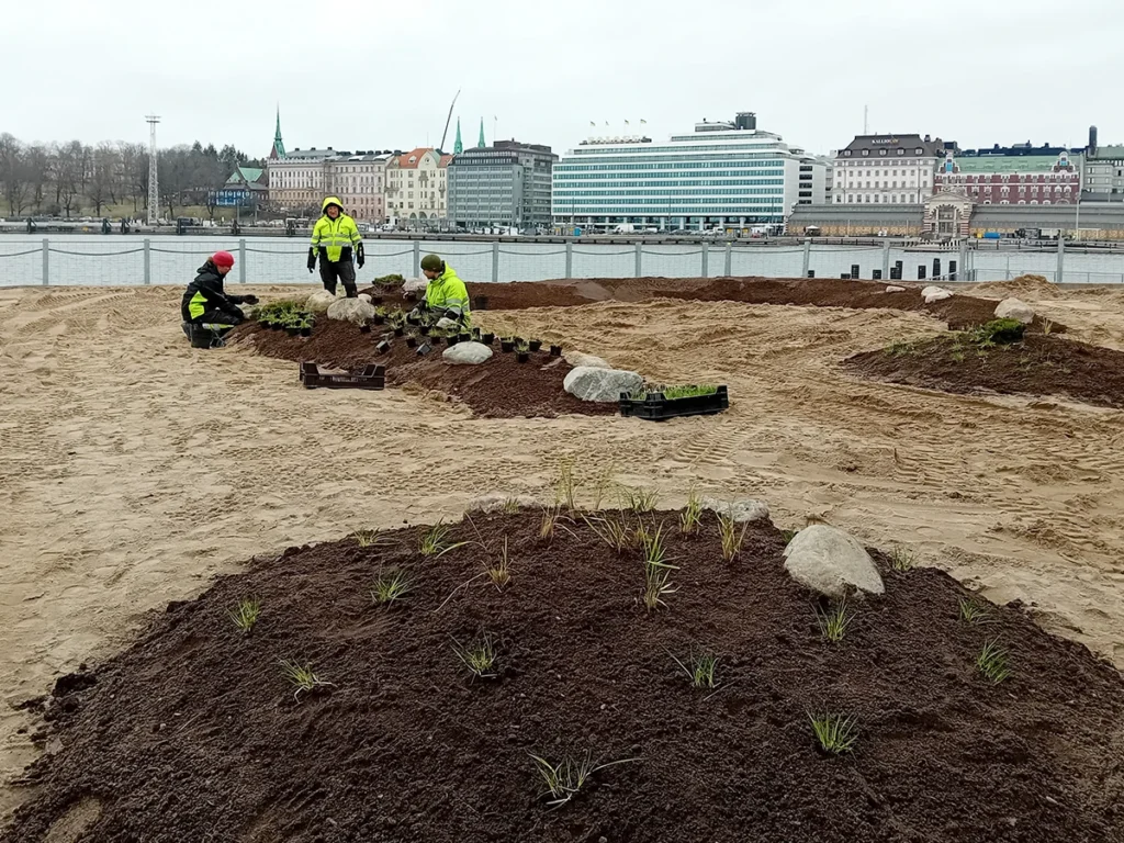 uusimaa viherrakentaja allas sea pool vihertyöt istutustyöt piharakentaminen