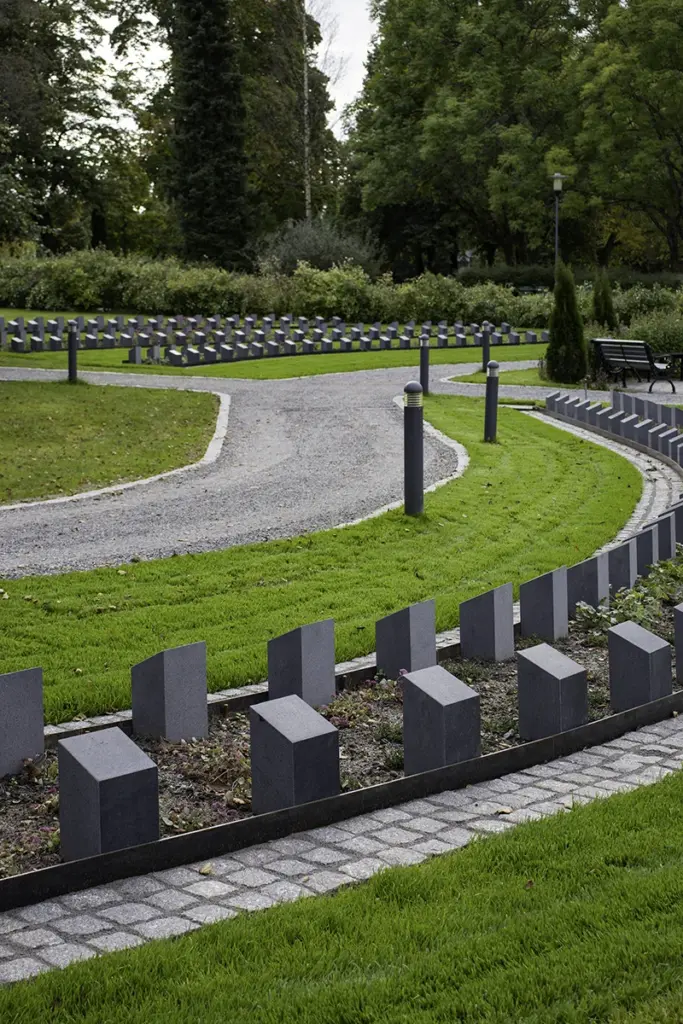 Entti VS Katariinan hautausmaan muistolehto hautakivet