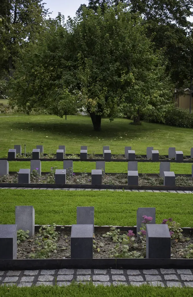 Entti VS Katariinan hautausmaan muistolehto rivit ja omenapuu