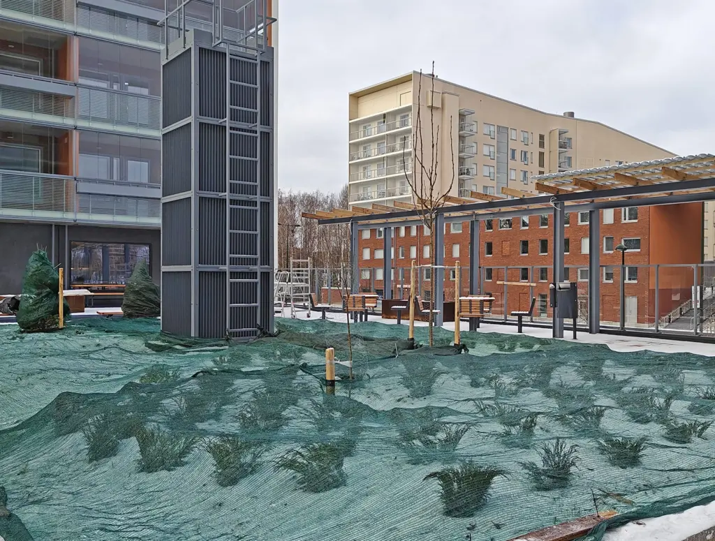 Entti Uusimaa Helsinki Espoo kansipiha havujen varjostus