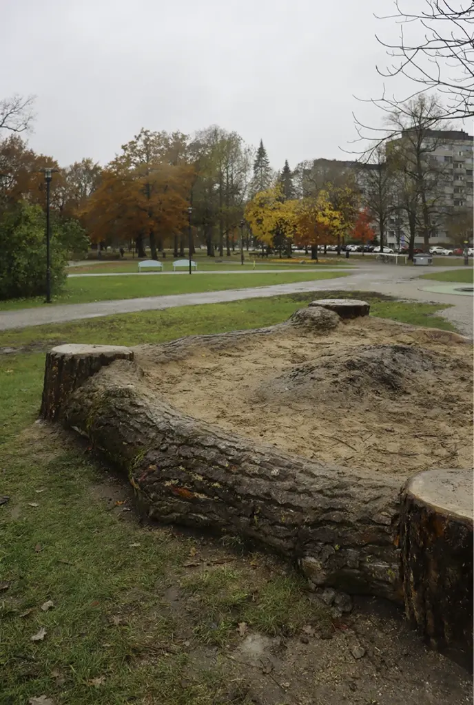 Entti VS desentti arboristi kupittaanpuisto metsämikrobi hiekkalaatikko 02