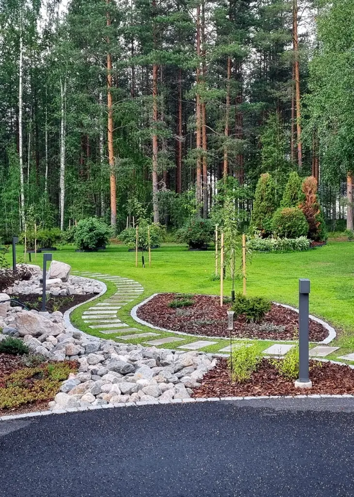 entti design pihasuunnittelu, sivupolku